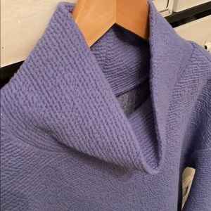 Calia Purple Cowl-Neck Pull Over